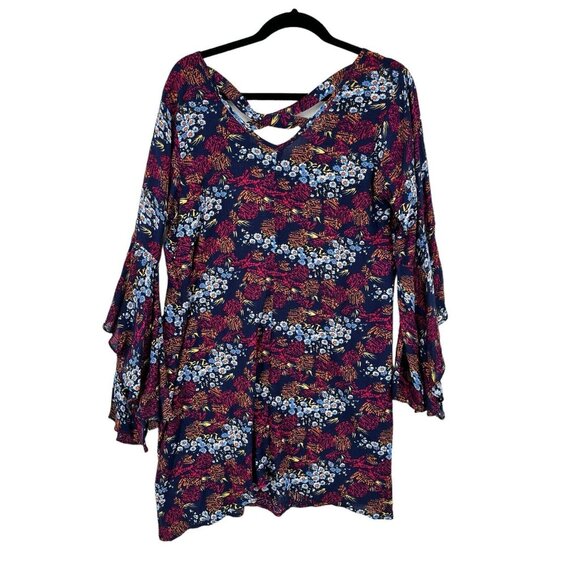 Kori America‎ Tunic Dress Womens S Boho Hippie Peasant Festival Cottagecore - Picture 7 of 9